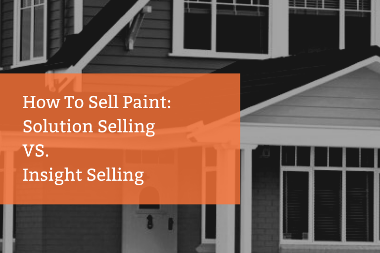 How to sell paint