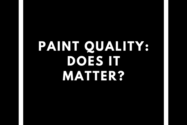 paint quality